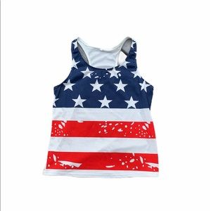 NEW JULY 4TH TANK LARGE WILL SHIP FAST!